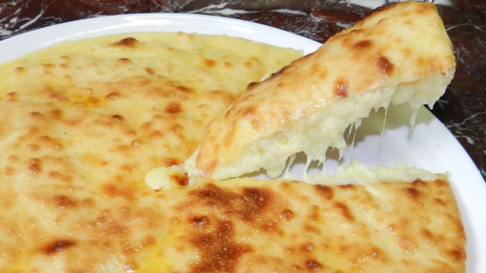 Пирог с осетинским сыром "Уалибах"