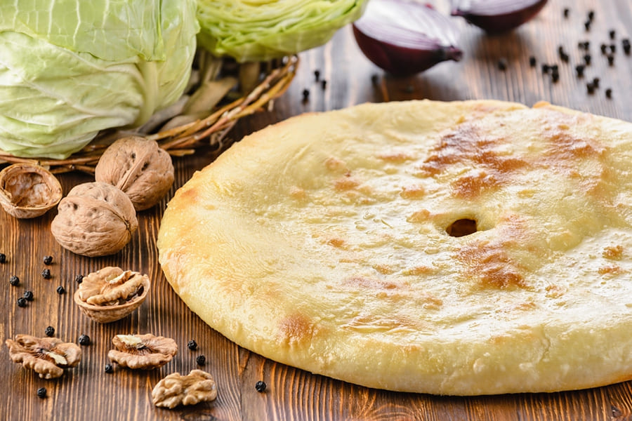 осетинский пирог постный рецепт